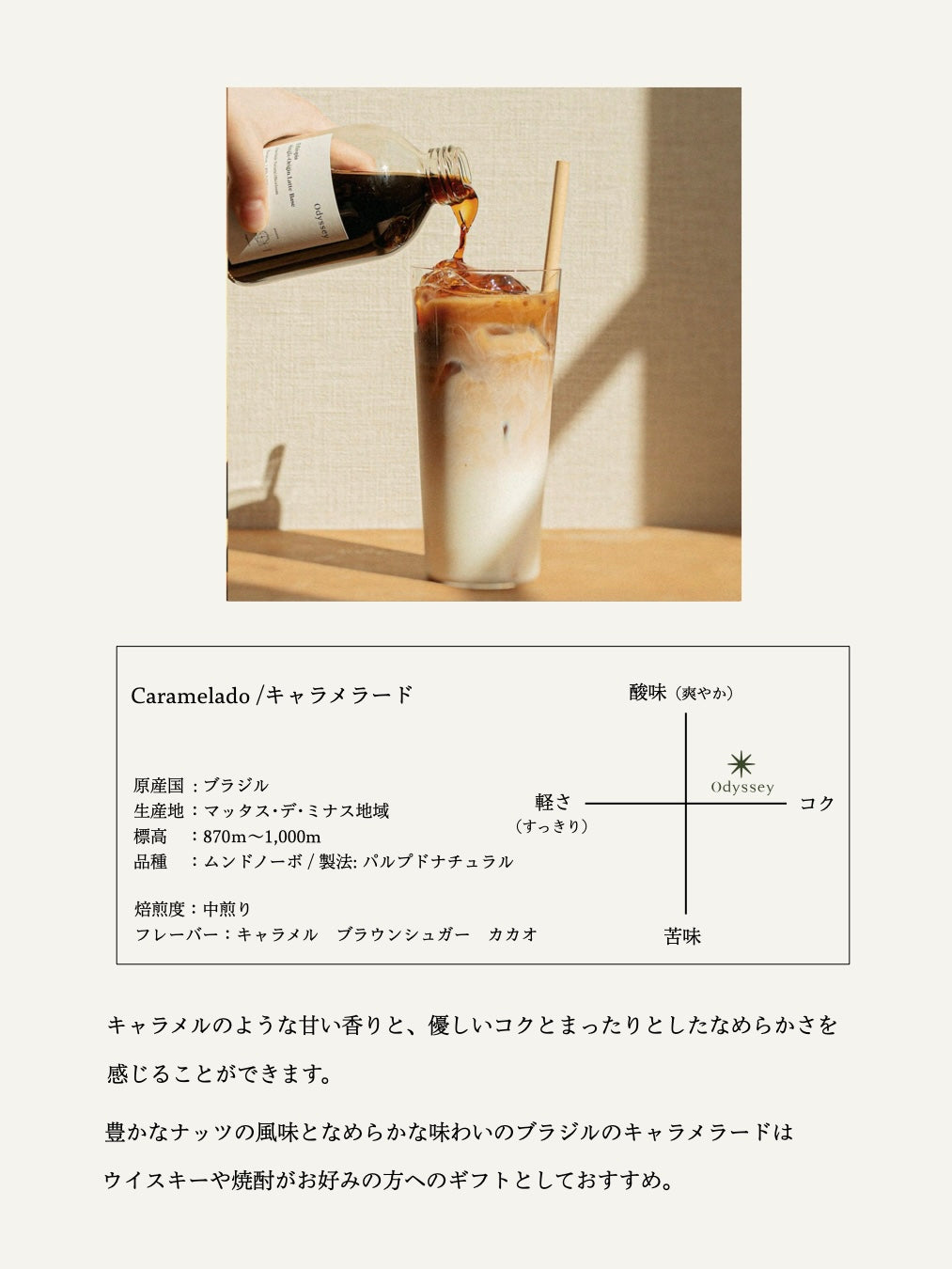 クラフトカフェラテベース & パロサント